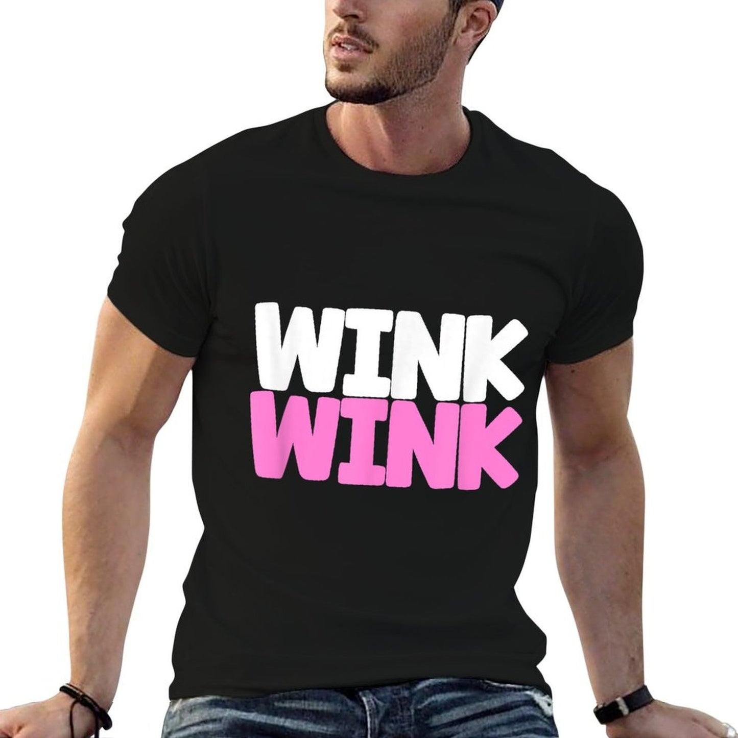 Wink Wink Flirtatious Hello There You Cute Adorable Quick-drying T-Shirt