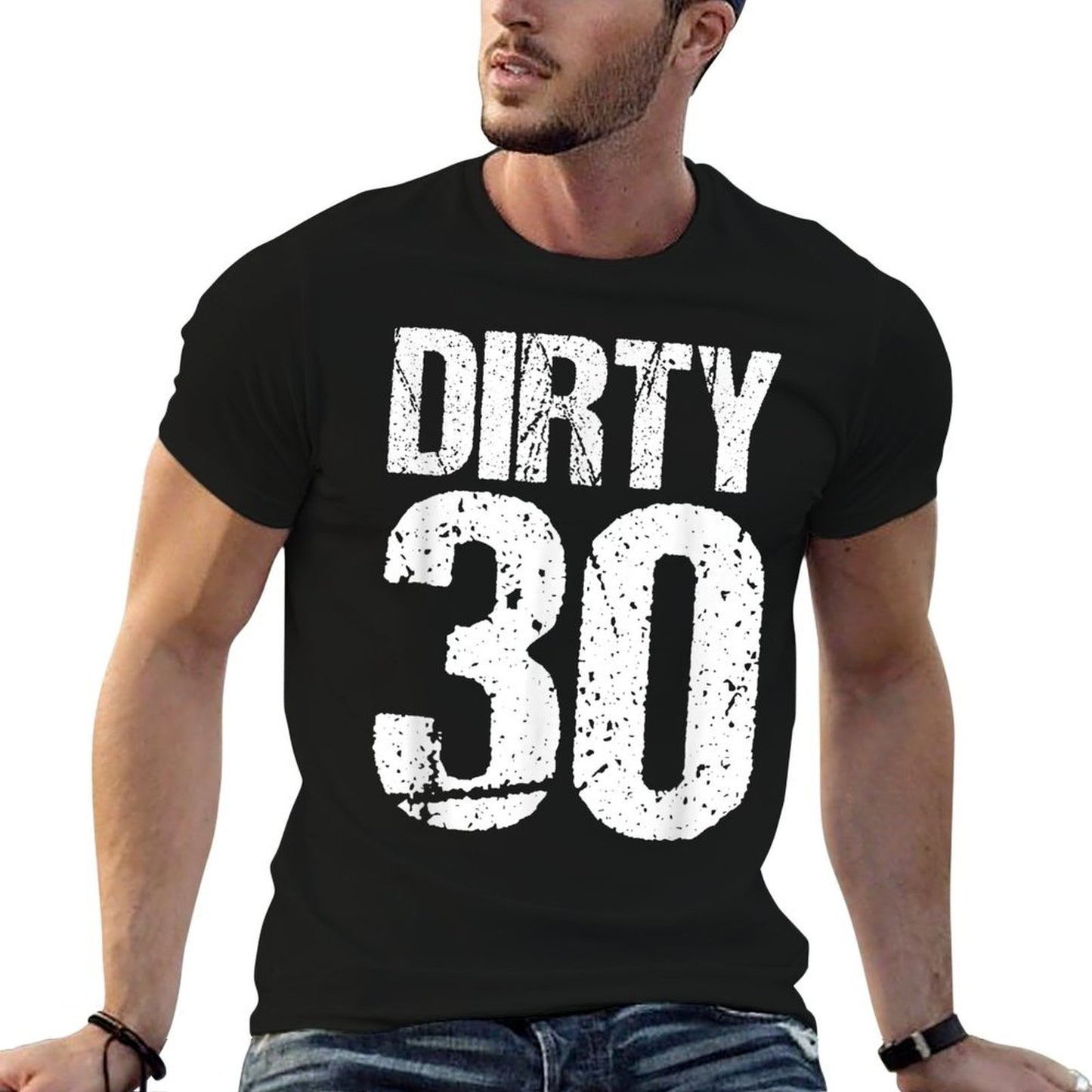 Dirty Thirty Birthday Easy-care T-Shirt
