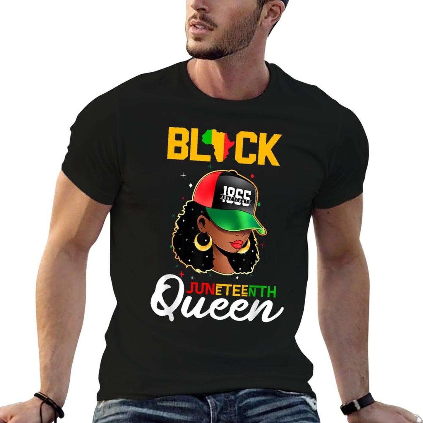 1865 Juneteenth Black Queen Odor-resistant T-Shirt