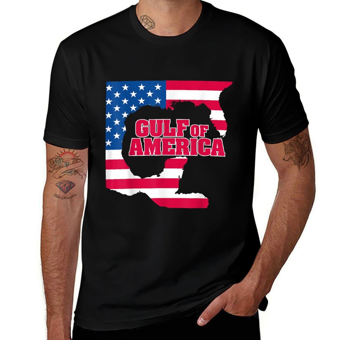 Gulf Retro Of America Est 2025 USA American Flag Men Women Affordable Price T-Shirt