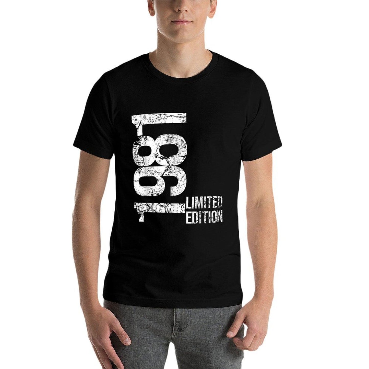 44th Birthday 44 Years Old Man Woman Vintage 1981 Slim-fit Cut T-Shirt