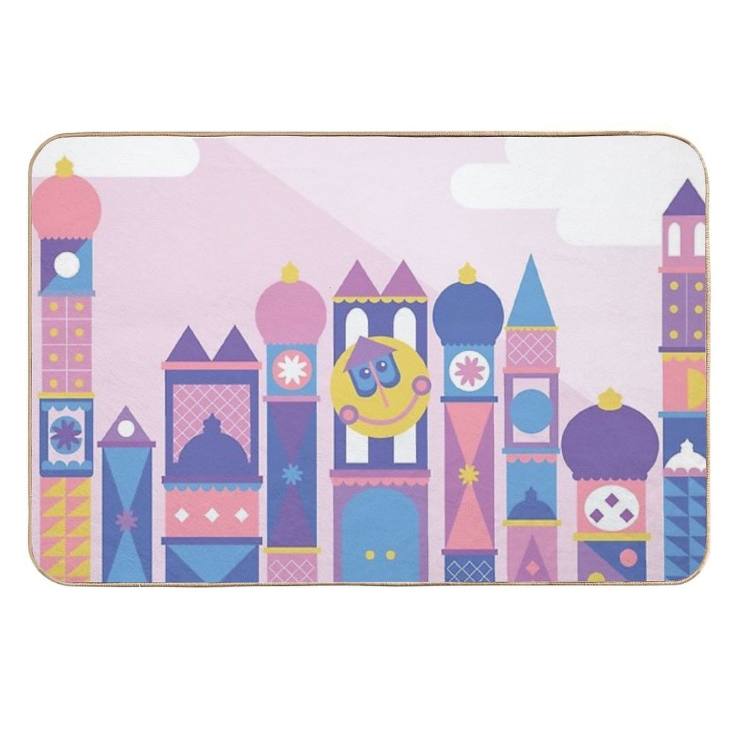 It's A Small World after All Odorless Bath Mat