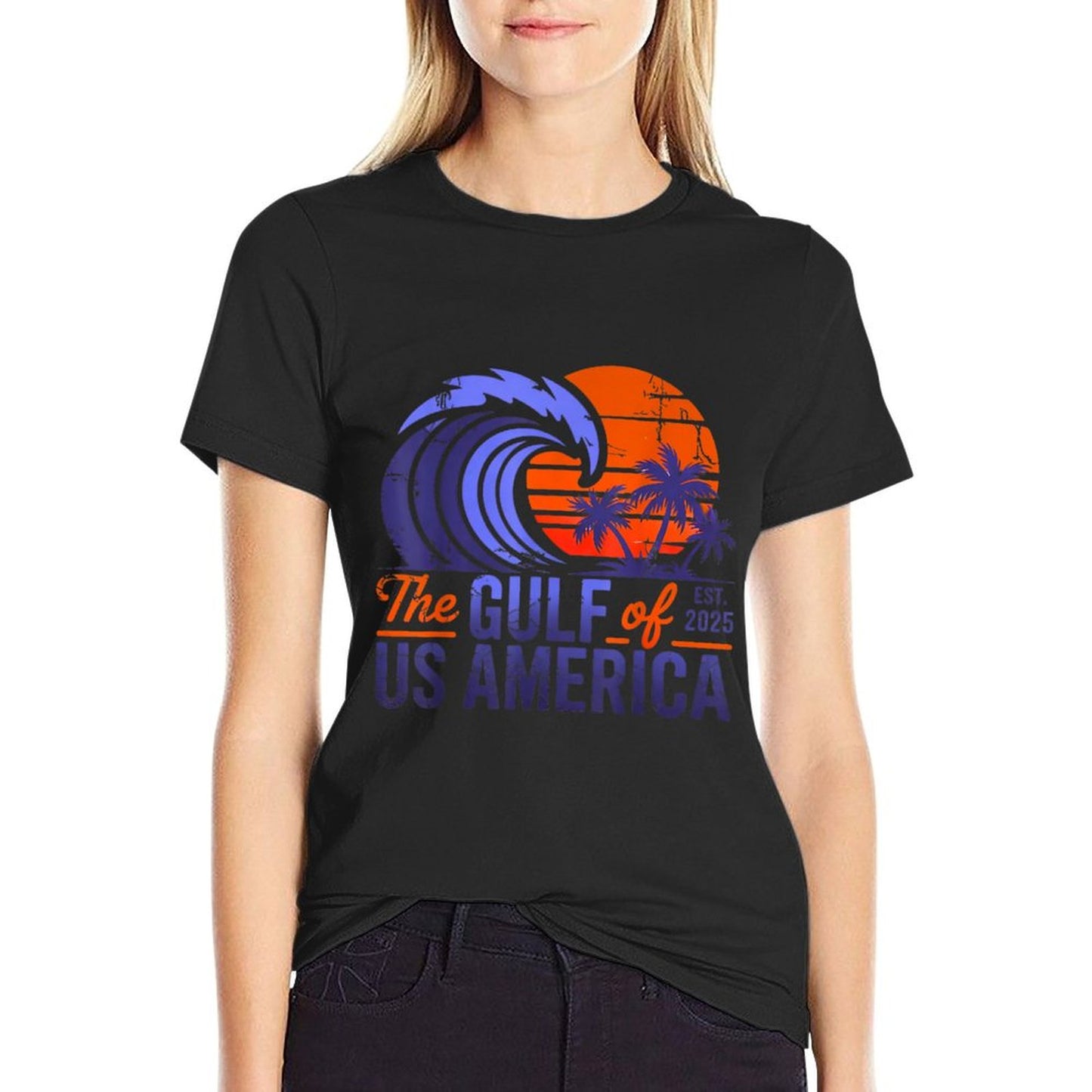 THE Gulf of US America Design - Gulf of US America Lightweight T-Shirt
