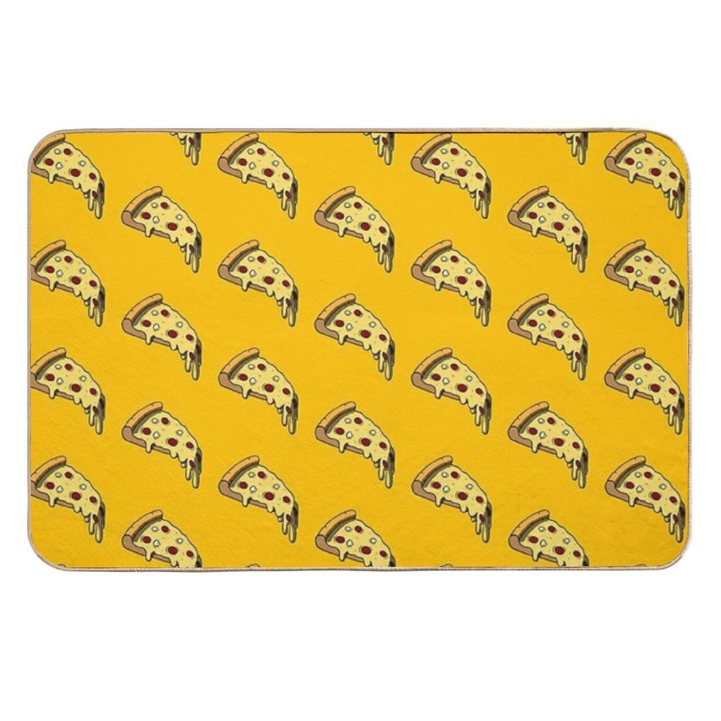 Slice of Pizza Repositionable Bath Mat