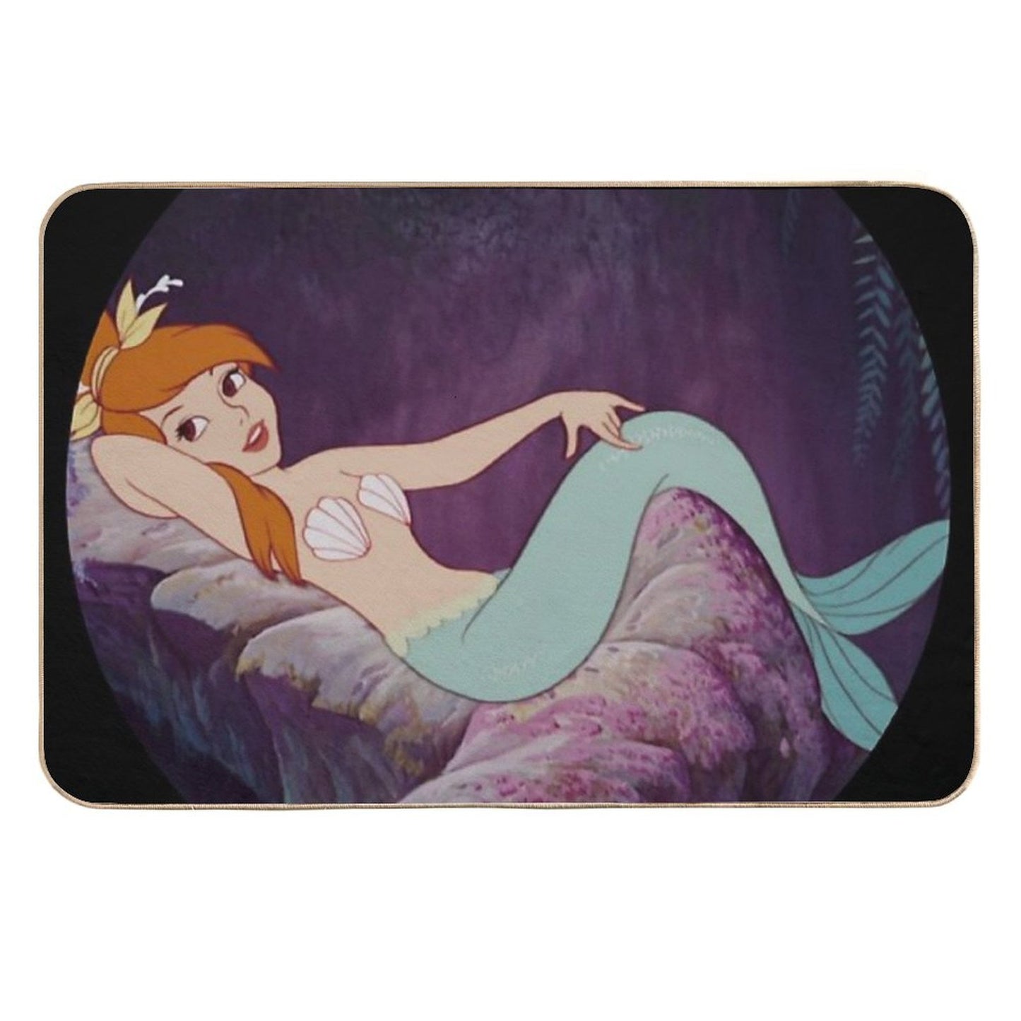 Murderous Mermaid Toxin-Free Bath Mat