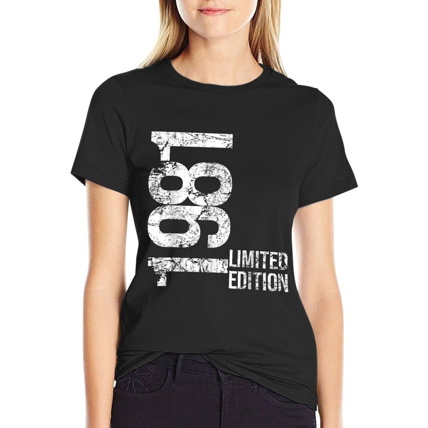 44th Birthday 44 Years Old Man Woman Vintage 1981 Slim-fit Cut T-Shirt