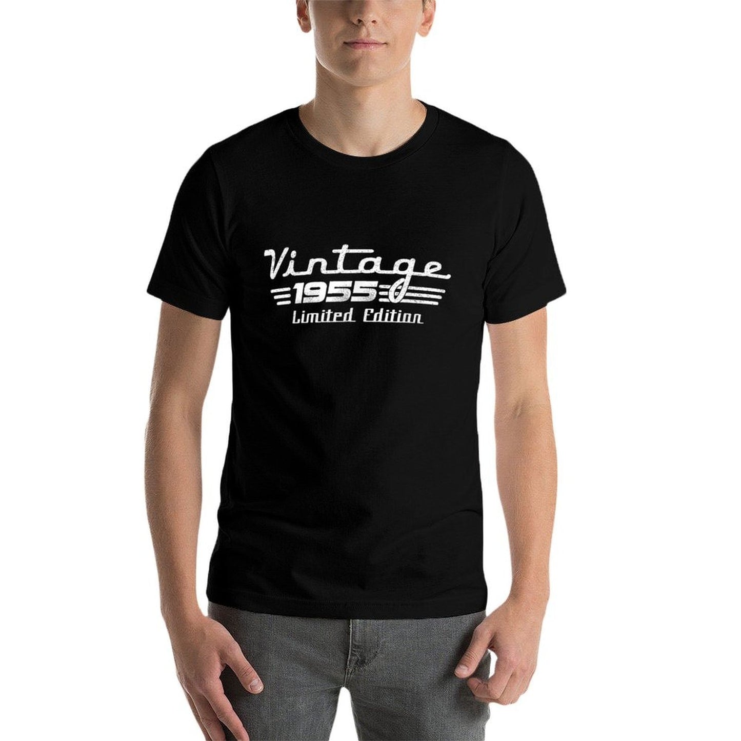 Vintage Limited Edition 1955 70th Birthday Stretchy T-Shirt