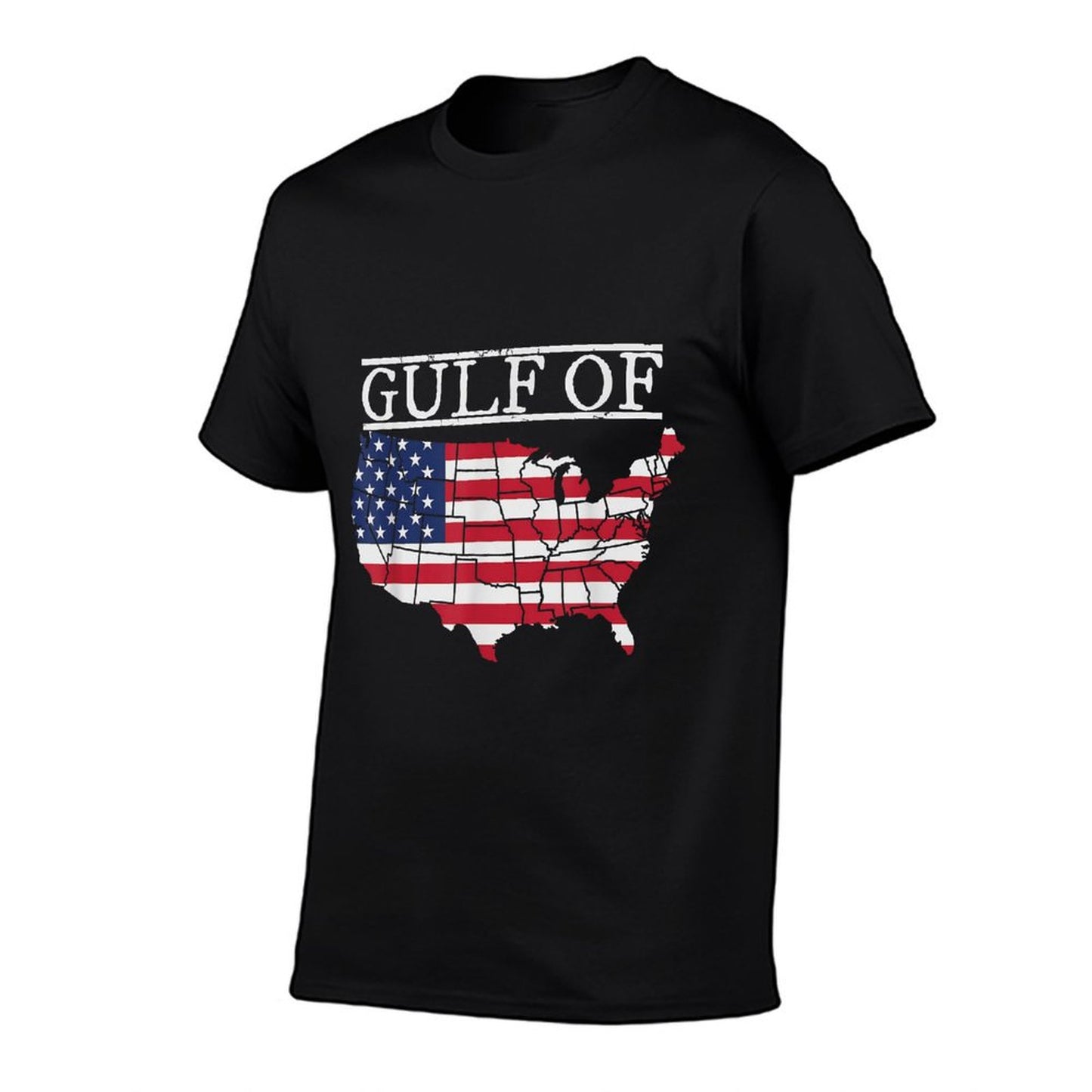 Gulf of USA America Funny USA Flag Vintage-inspired T-Shirt