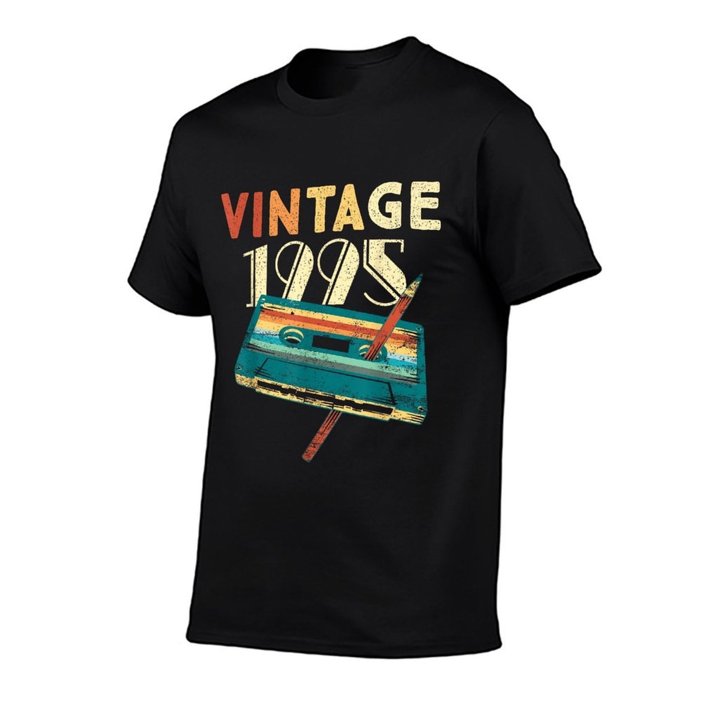 30 Years Old Gifts Vintage 1995 Music Cassette 30th Birthday Relaxed-fit T-Shirt
