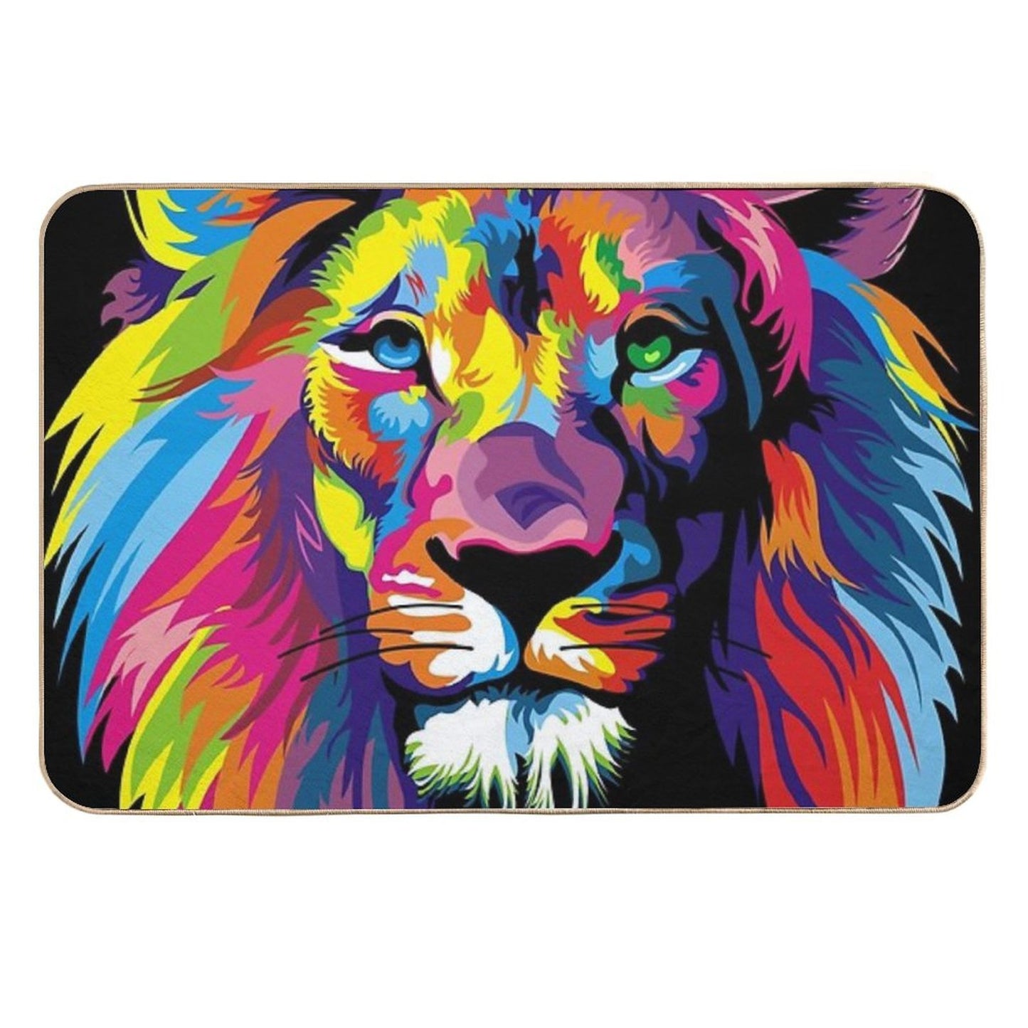 Lion Cute Animals Eco-Friendly Bath Mat