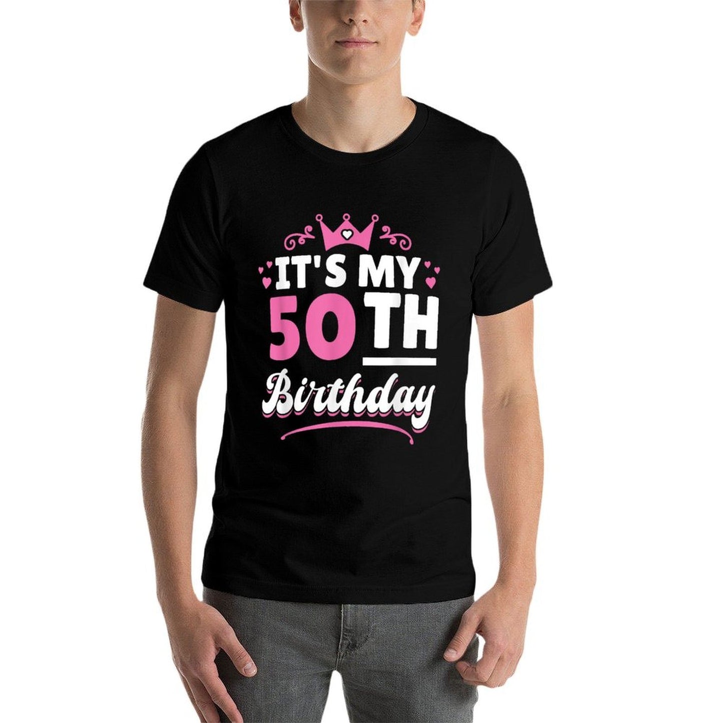 50 Years Woman It's My 50th Birthday Vintage-inspired T-Shirt