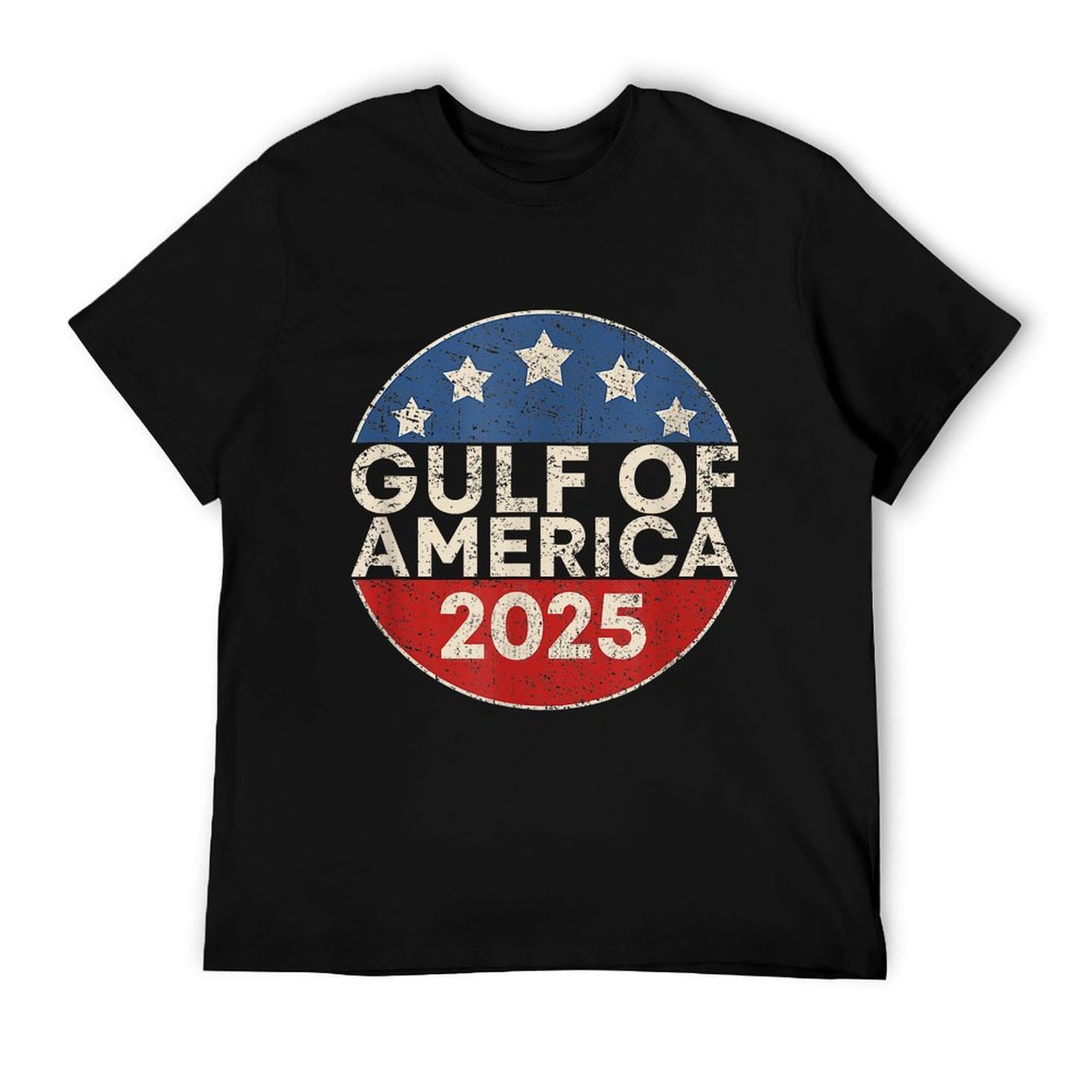 America Gulf Mexico - Gulf Of USA America 2025 Retro Button Stretchy T-Shirt
