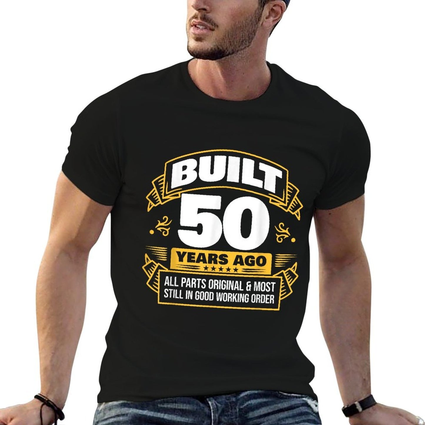 50th Birthday Summer-ready Fabric T-Shirt