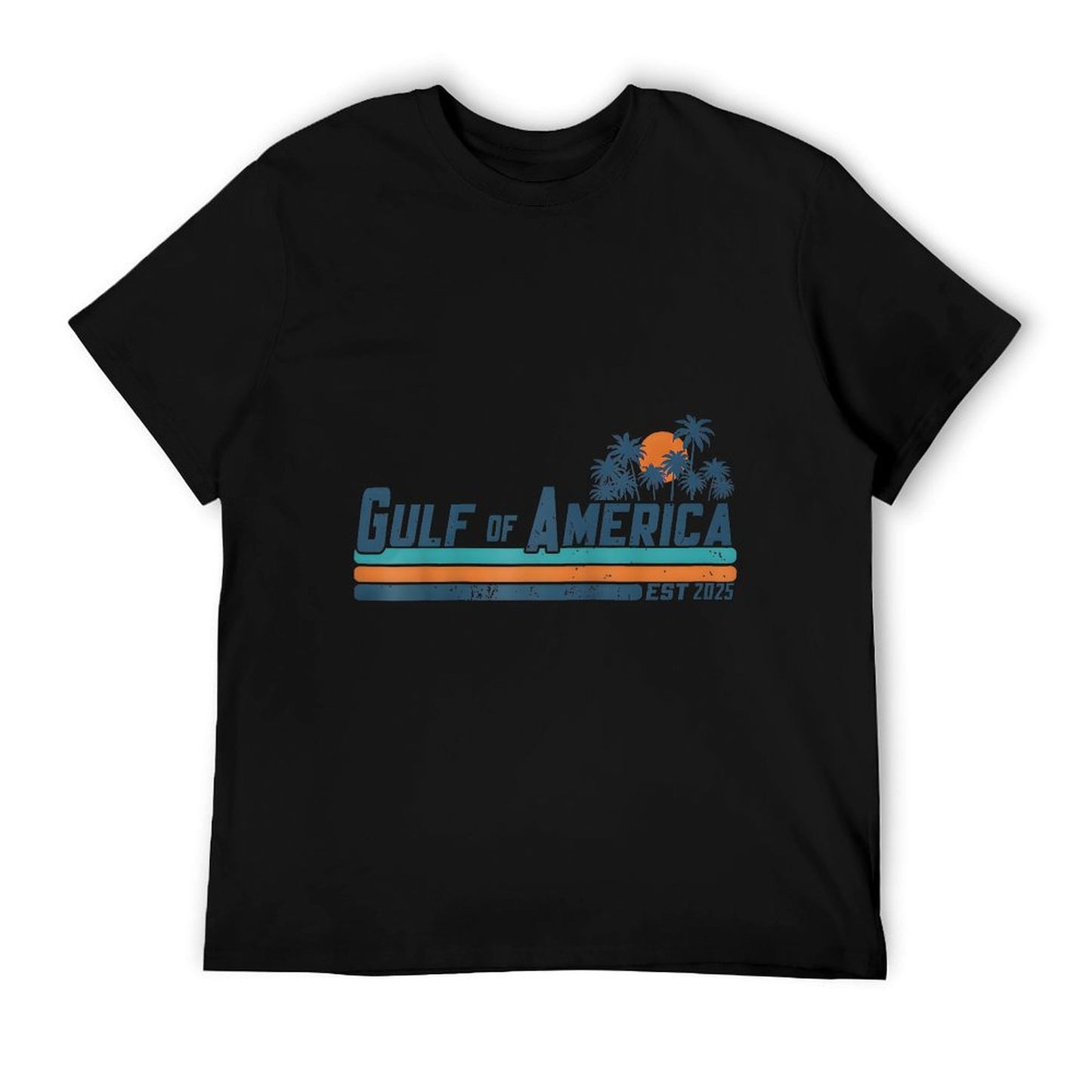 Gulf of US America Shirt Retro Golf of US America Shirt Raglan Baseball Comfortable T-Shirt