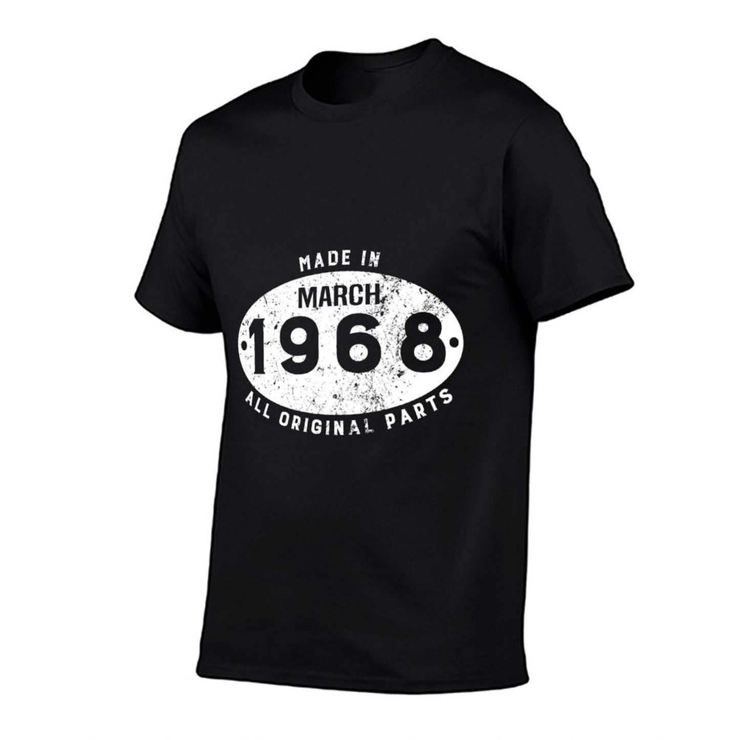 Made In March 1968 Funny 50th Birthday Long Sleeve T-shirt Slim-fit Cut T-Shirt