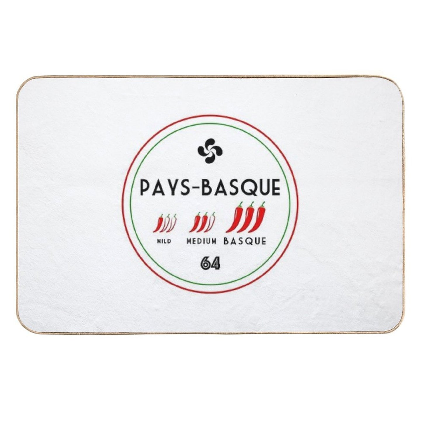 PAYS BASQUE Versatile Bath Mat