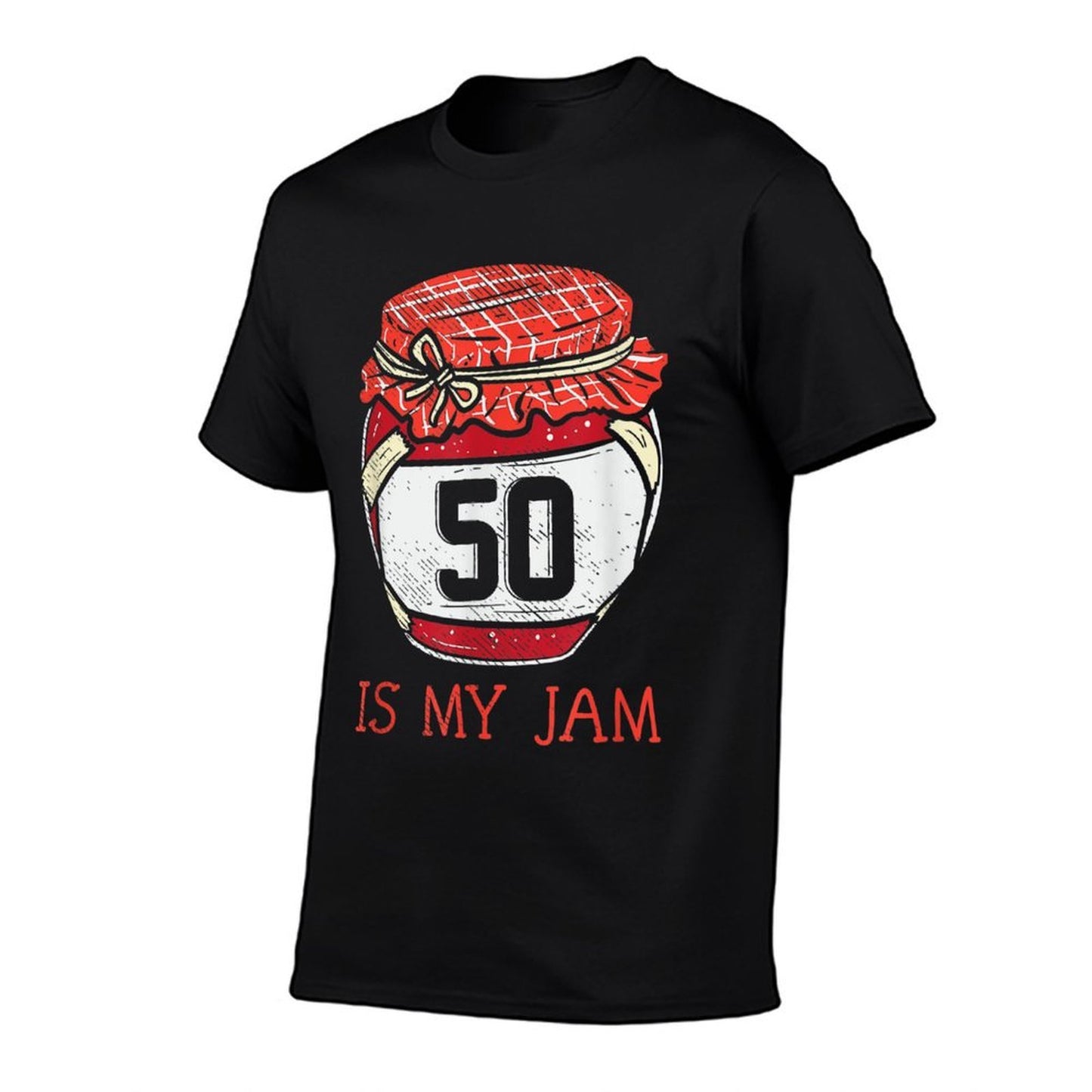 50 Year Old Birthday Gifts for Women Cute 50th Birthday Oversized Silhouette T-Shirt