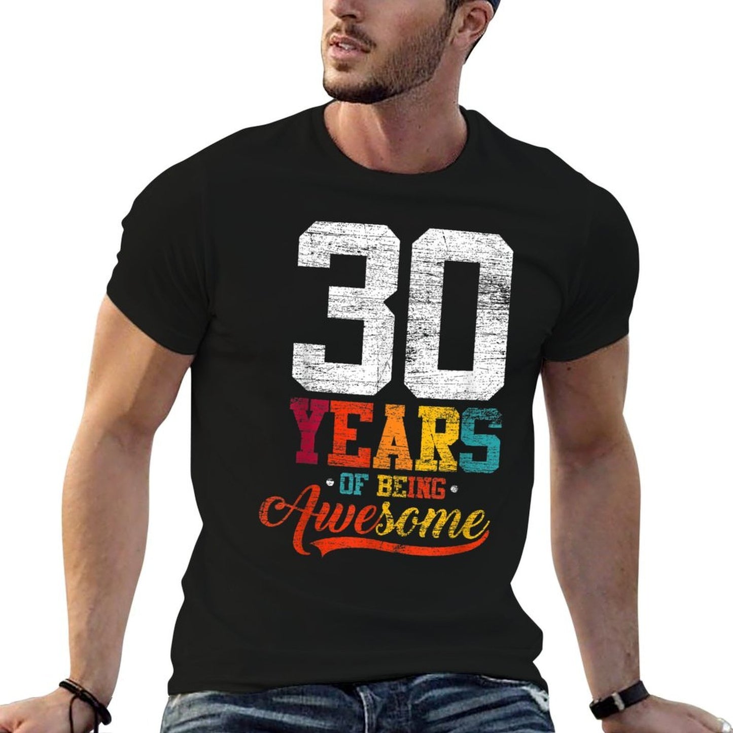 30 Years Of Being Awesome Gifts 30 Years Old 30th Birthday Odor-resistant T-Shirt