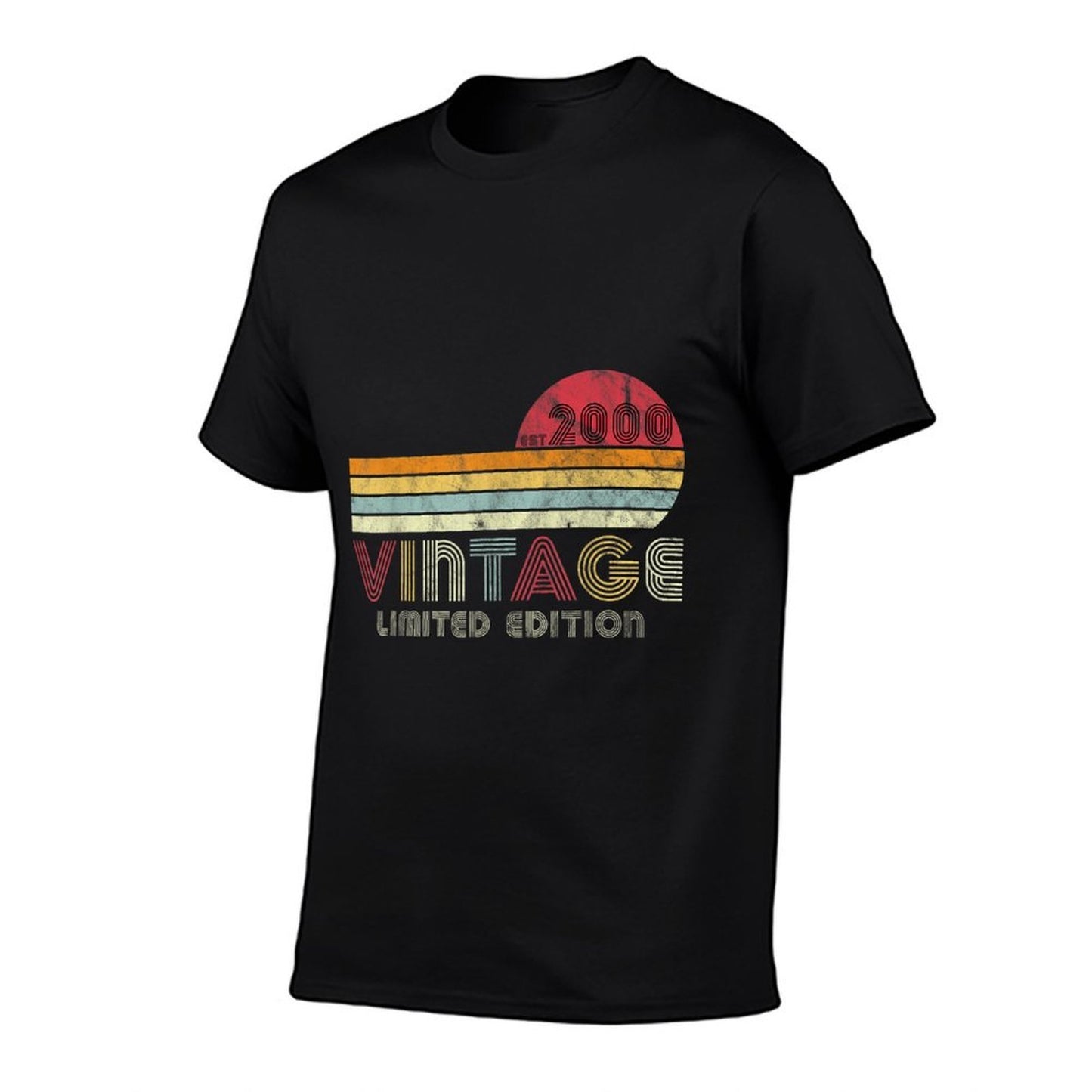 21 Year Old Gifts Vintage 2000 Limited Edition 21st Birthday Summer-ready Fabric T-Shirt