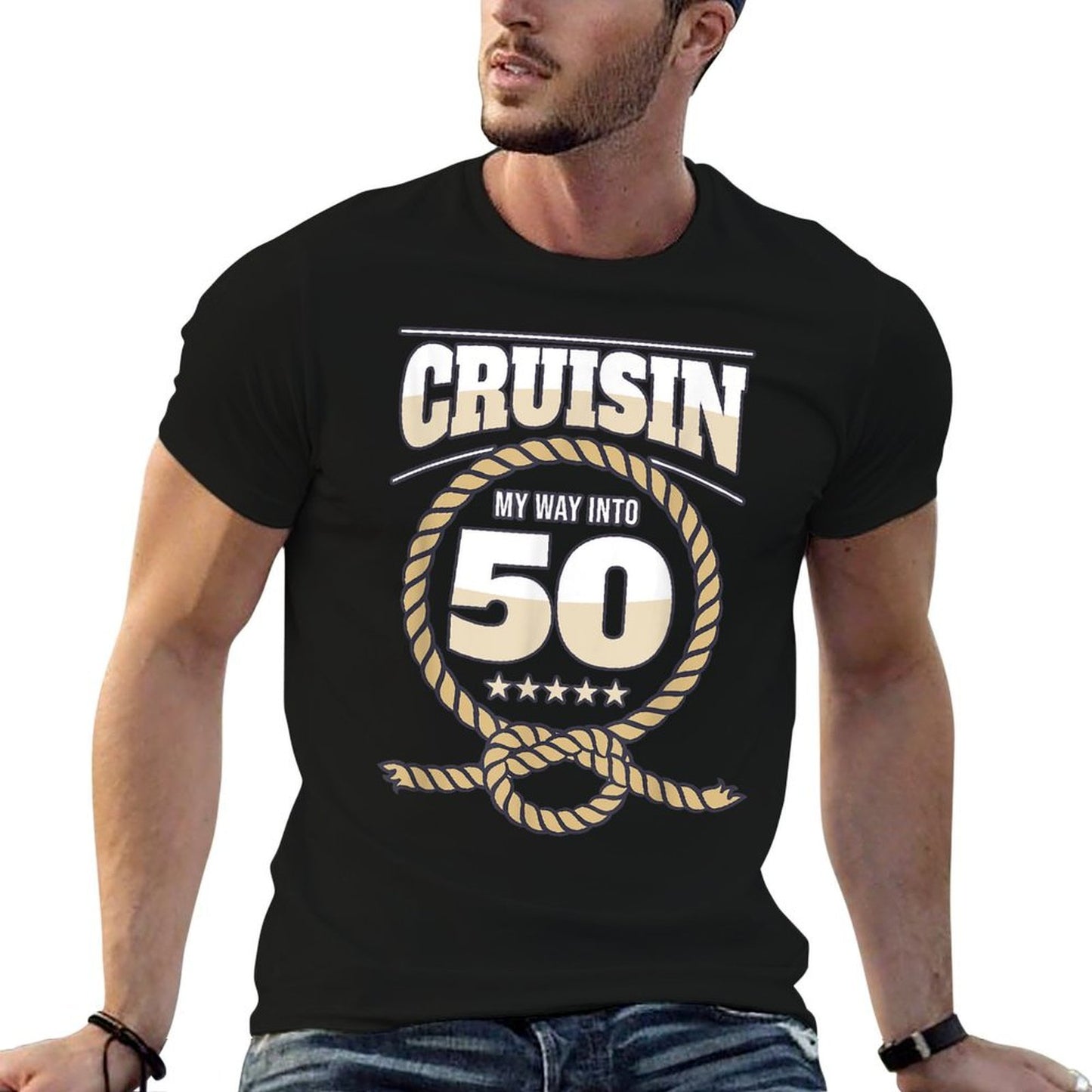 50th Birthday Cruise Breathable T-Shirt