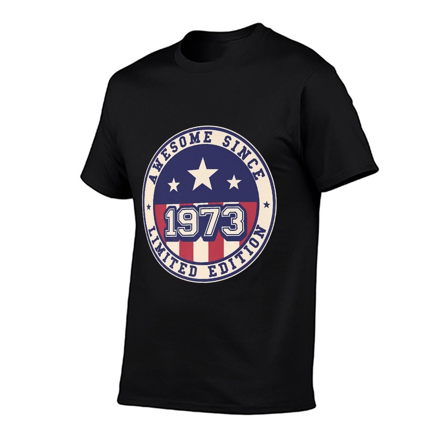 50 Years Old Awesome Since 1973 50th Birthday Premium Fade-proof Color T-Shirt