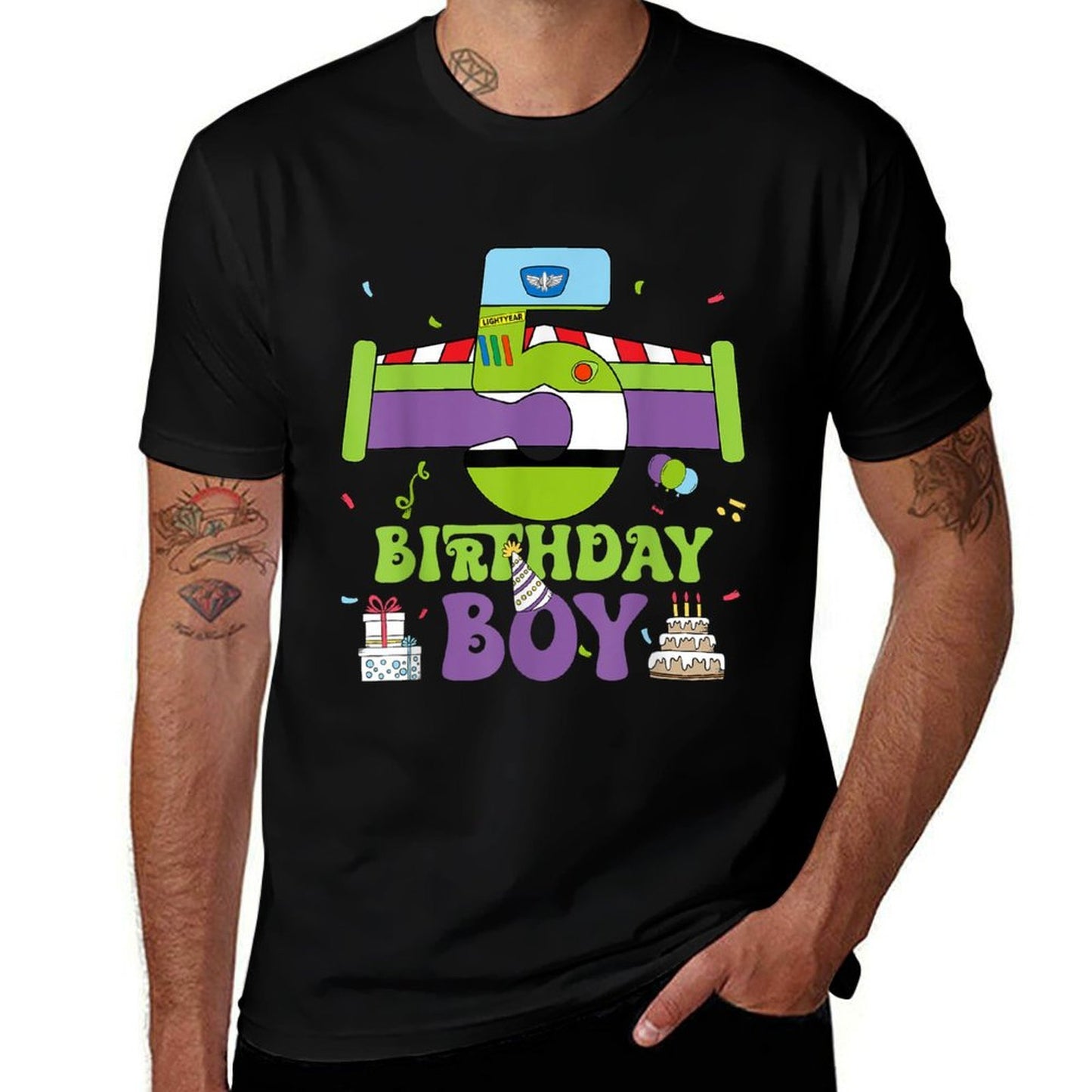 5th Birthday Boy Toy Lover Funny 5 Year Old Story Bday Party Versatile T-Shirt