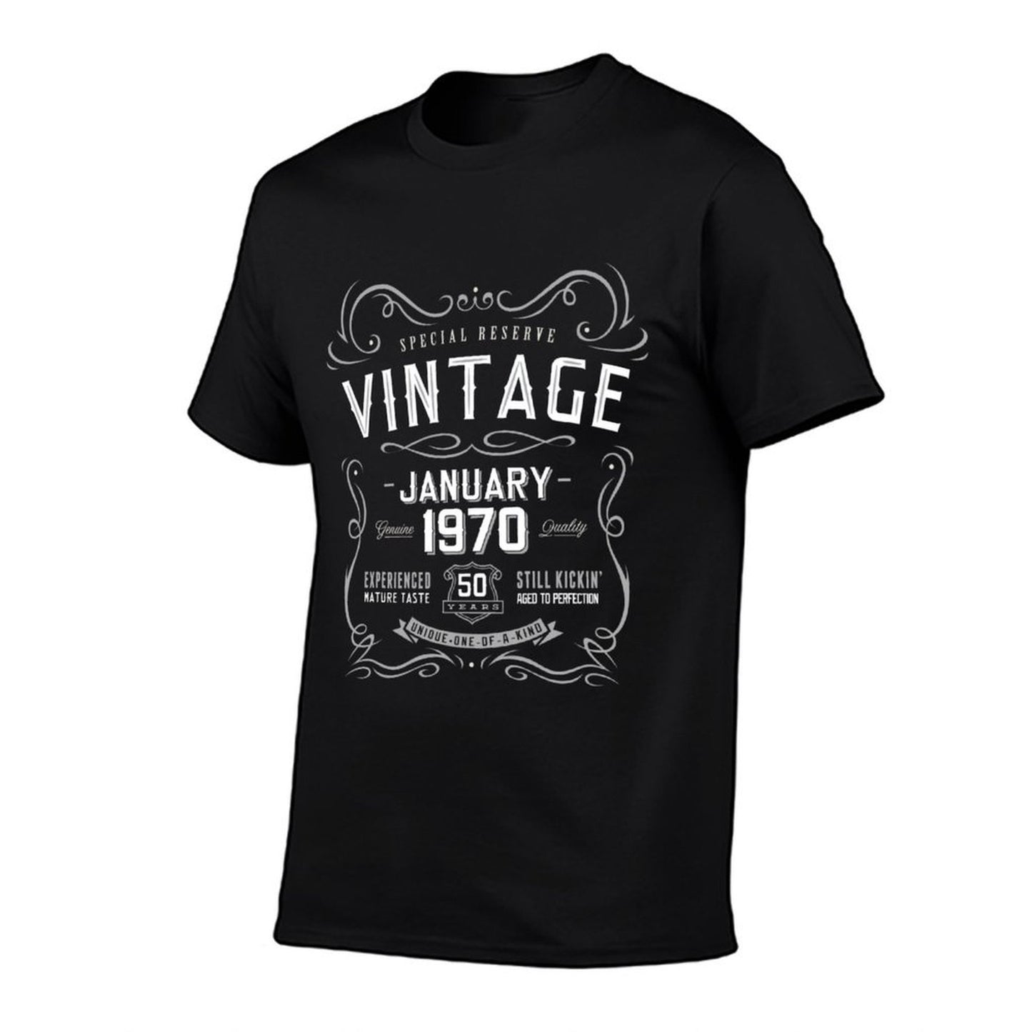 50th Birthday Funny January 1970 Vintage Retro Classic T-Shirt