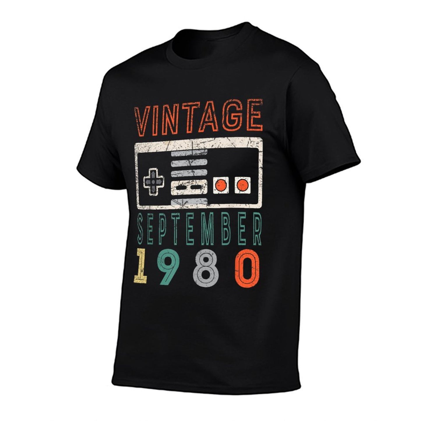Vintage September 1980 40th Birthday 40 Year Old Affordable Price T-Shirt