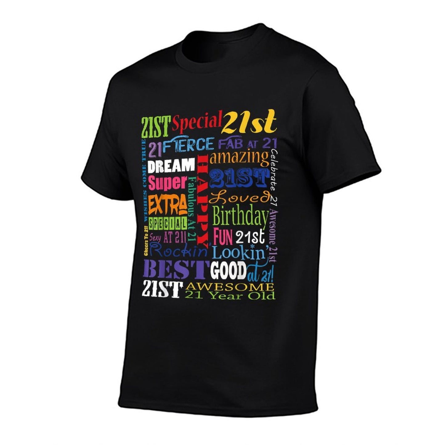 Fun 21st Birthday - Happy 21st Birthday Party Eco-friendly Material T-Shirt