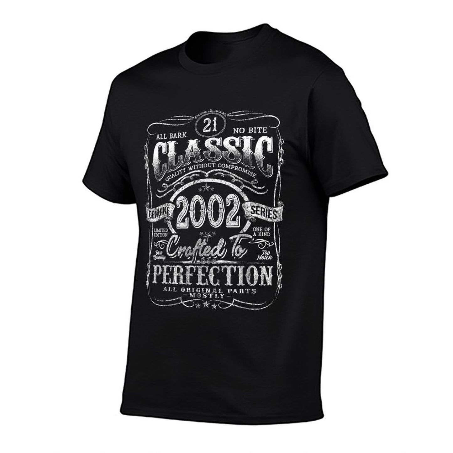 Vintage 2002 Limited Edition 21 Year Old 21st Birthday Wrinkle-resistant T-Shirt