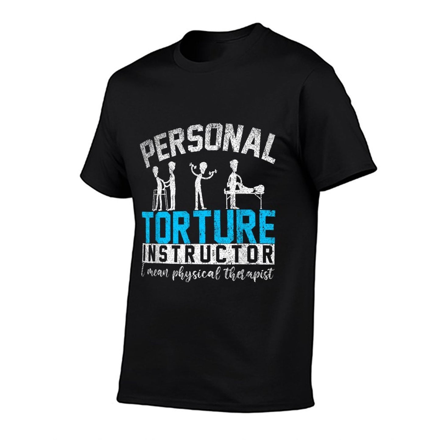 Funny DPT Physical Therapist Gift PTA Physical Therapy Summer-ready Fabric T-Shirt