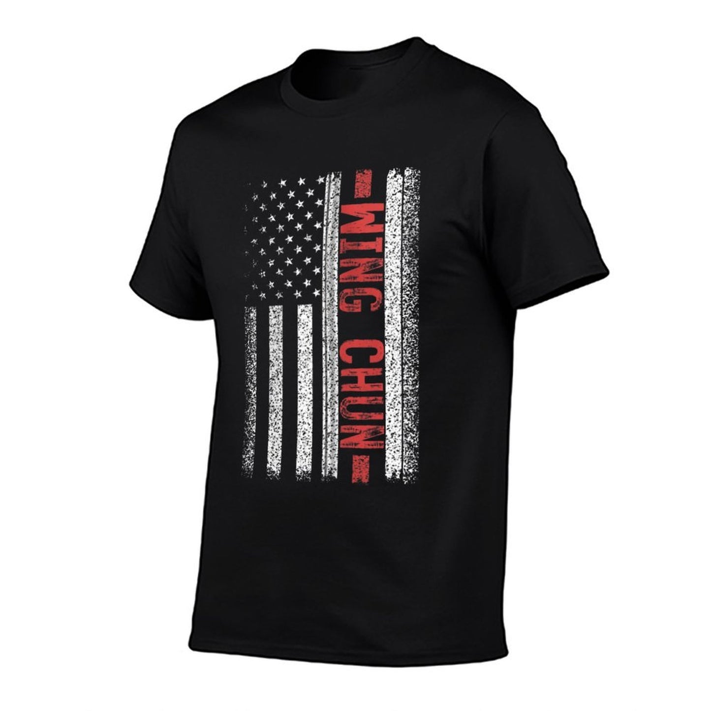 Wing Chun American 4th of July Zip Graphic-printed T-Shirt