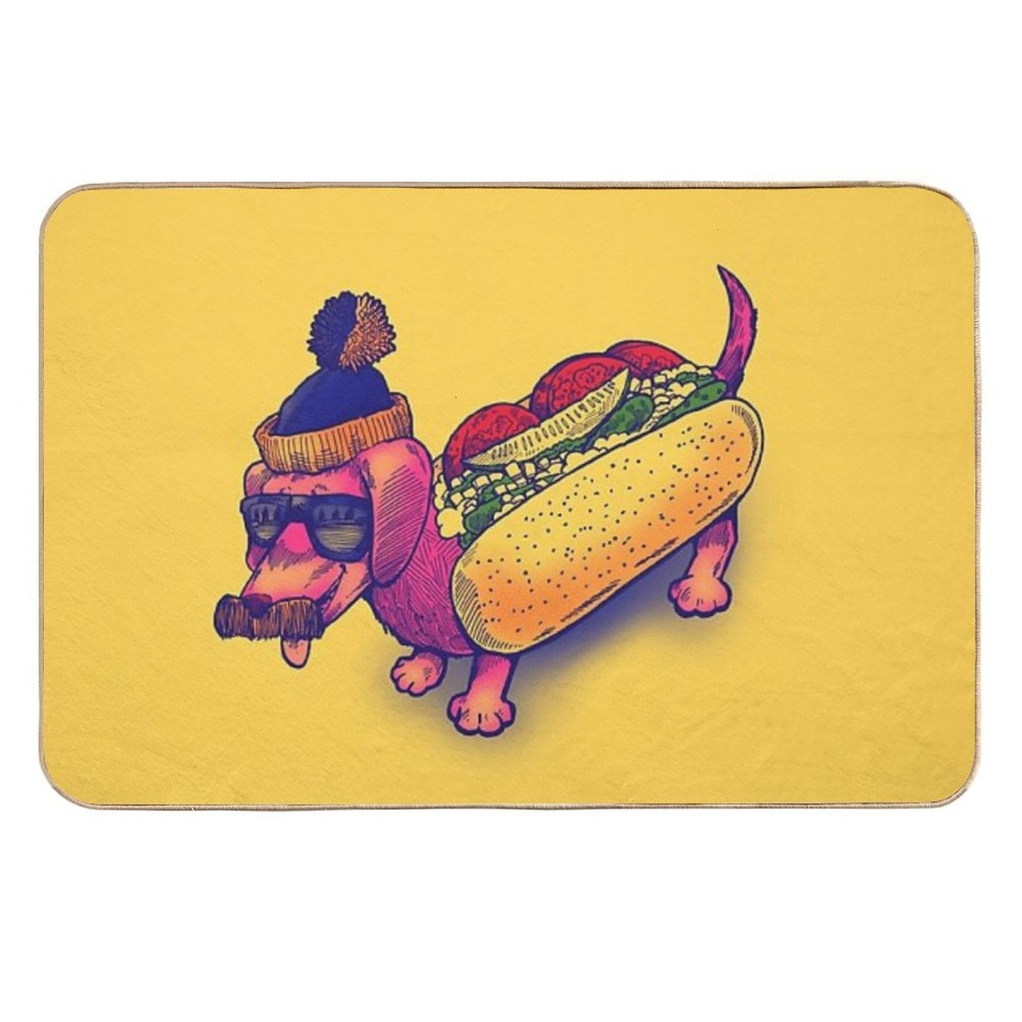 The Chicago Dog Odorless Bath Mat