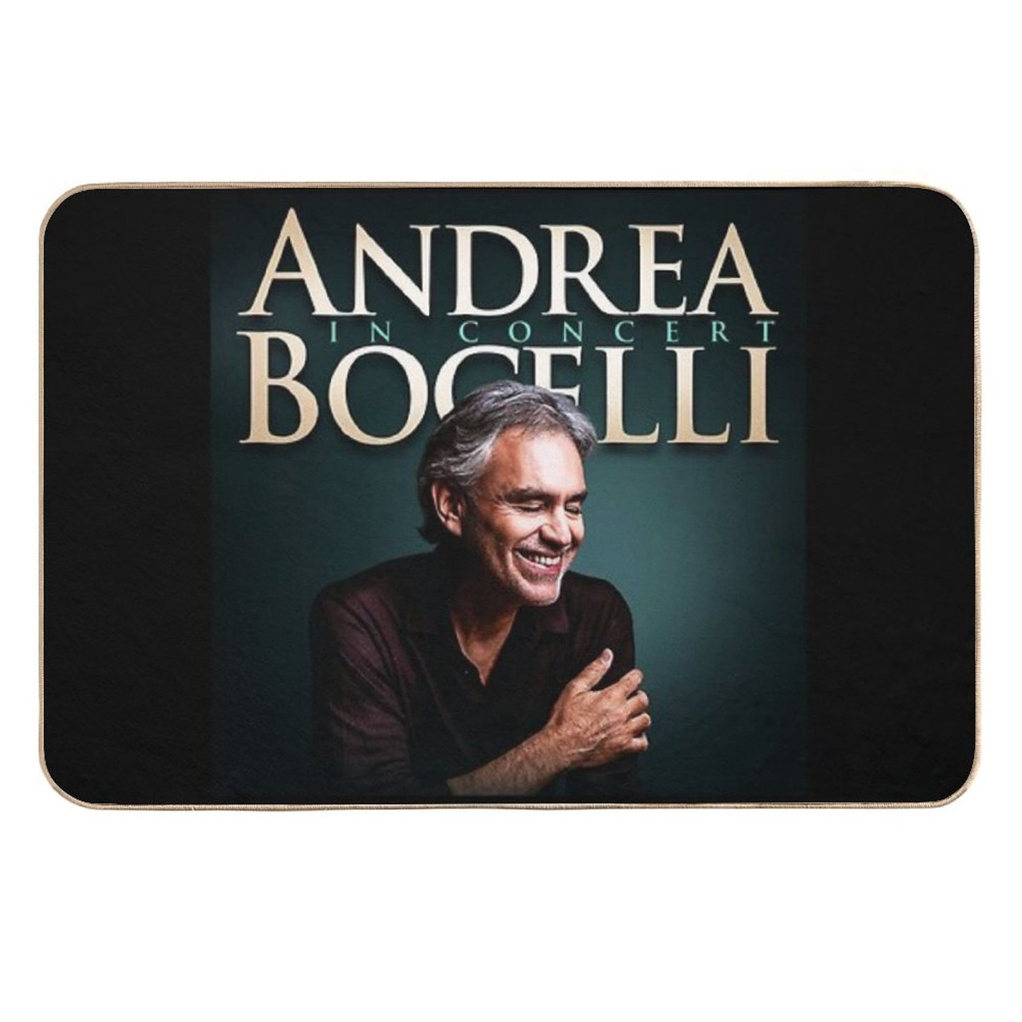 Best Tour Singer Man ANDREA BOCELLI Best Selling Eco-Friendly Bath Mat