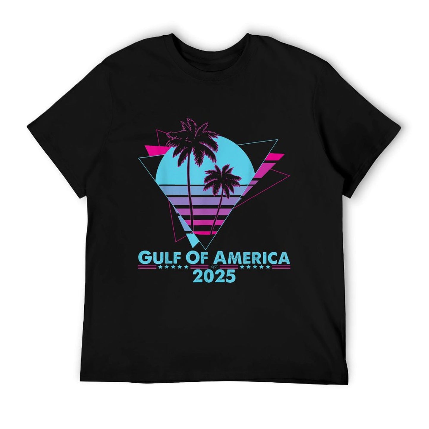 Retro Gulf Of USA America Outfit Luminous Design Gulf Mexico Easy-care T-Shirt