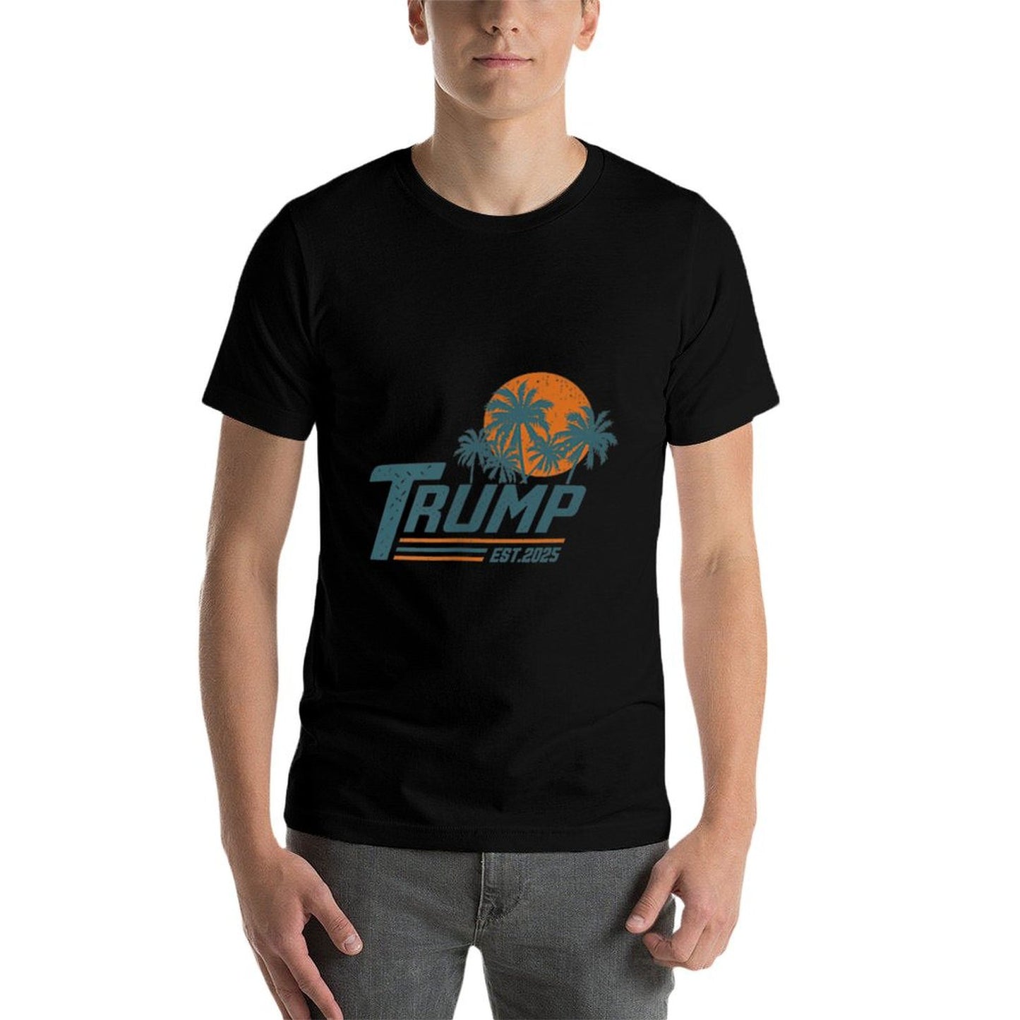 Funny Trump Shirt Gulf Of Us America Est 2025 ( 2 Side ) Trendy Pattern T-Shirt