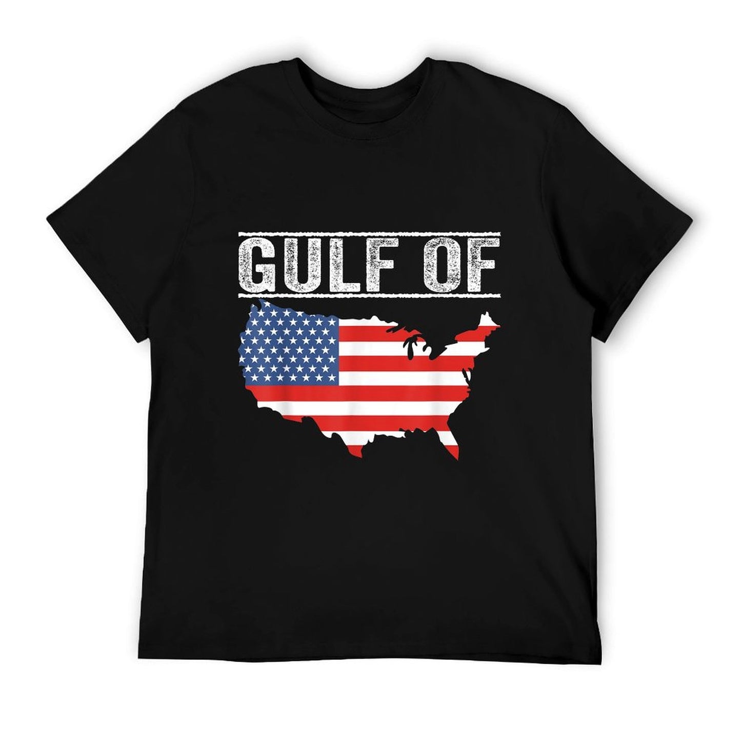 Gulf of USA America Funny USA Flag Affordable Price T-Shirt