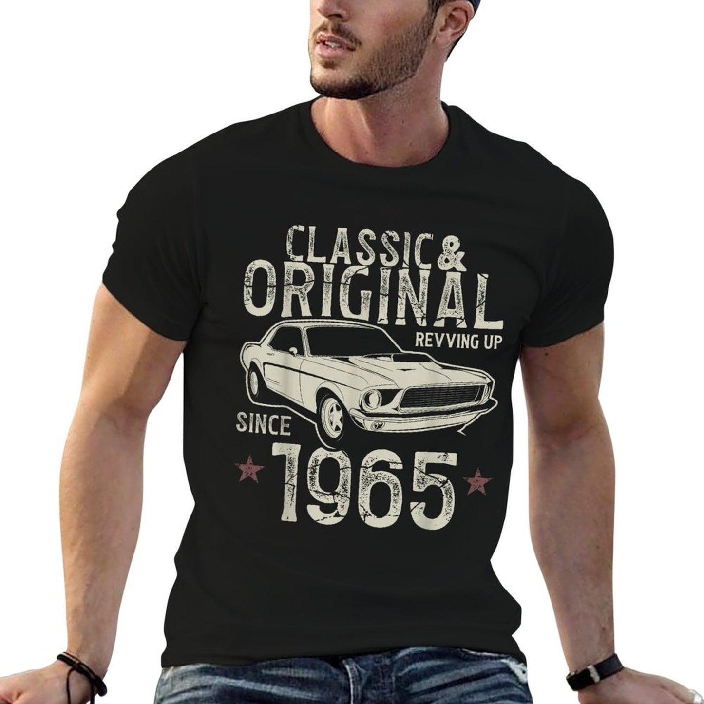 60th Birthday 1965 Classic Car Comfortable T-Shirt