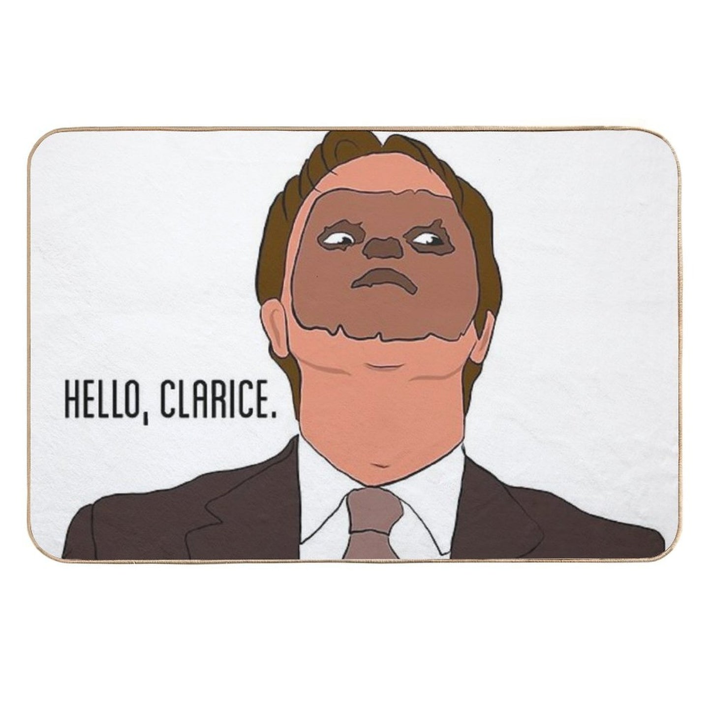 Hello Clarice Stain-Proof Bath Mat