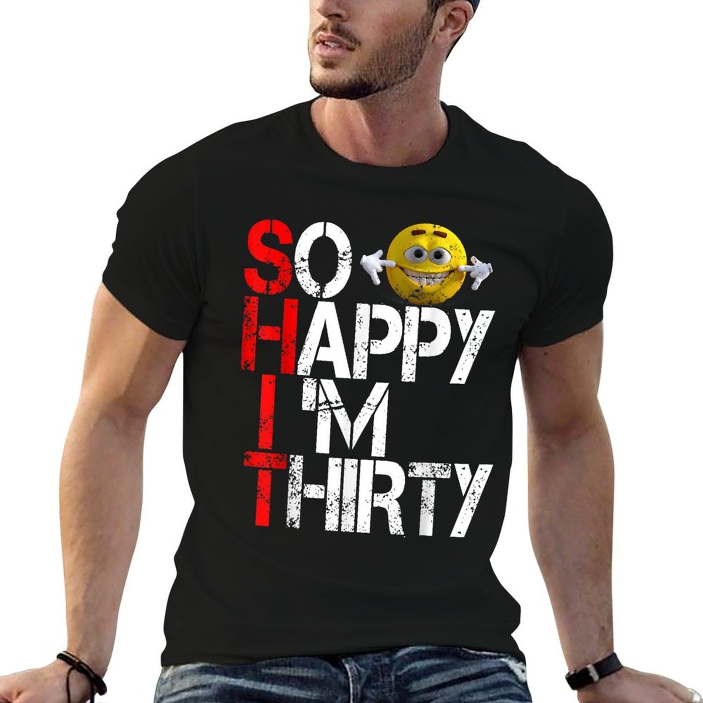 30 30th Thirty Birthday Gag Men Women Durable T-Shirt