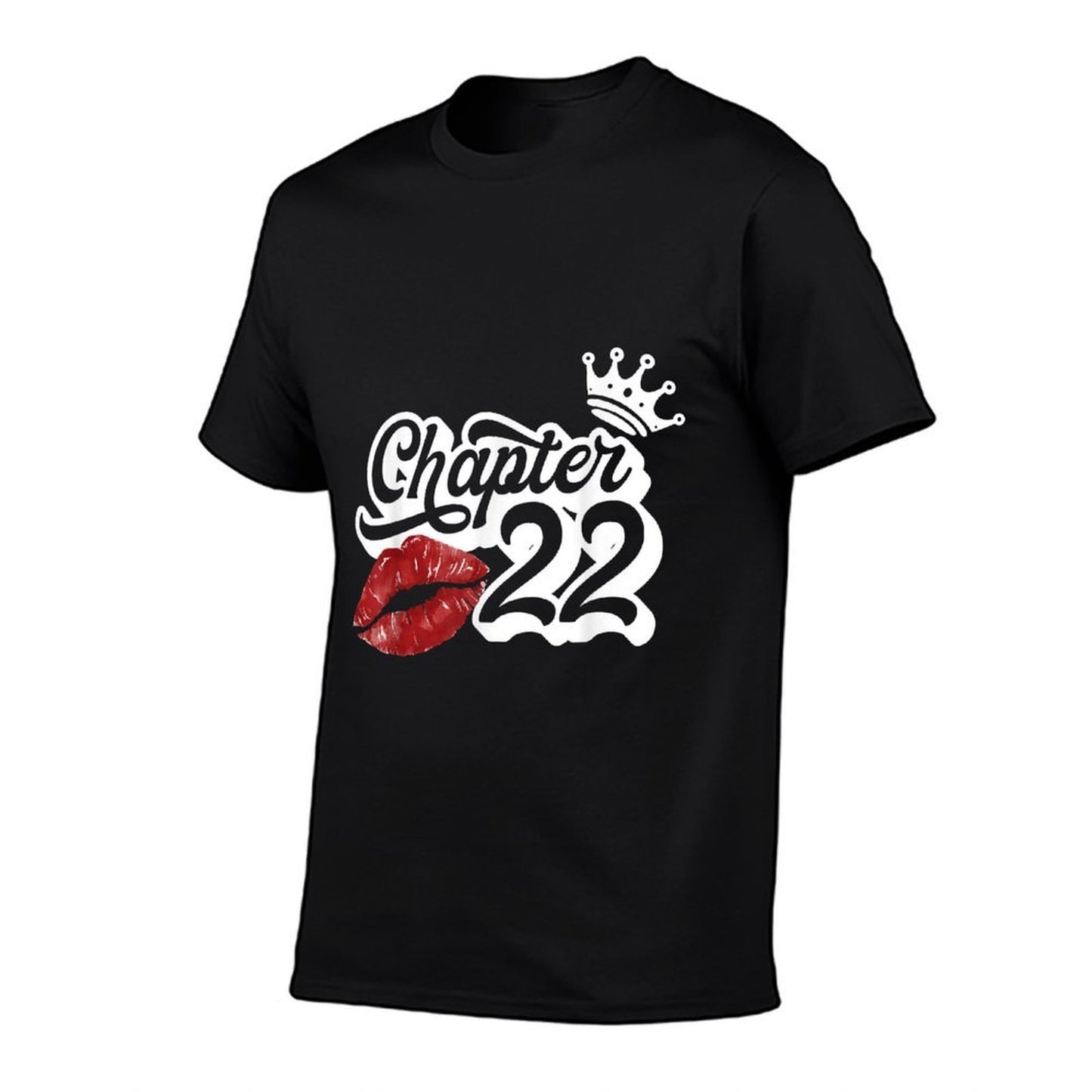 Vintage Chapter 22 Classy Lips Happy Birthday 22 Years Born Breathable T-Shirt