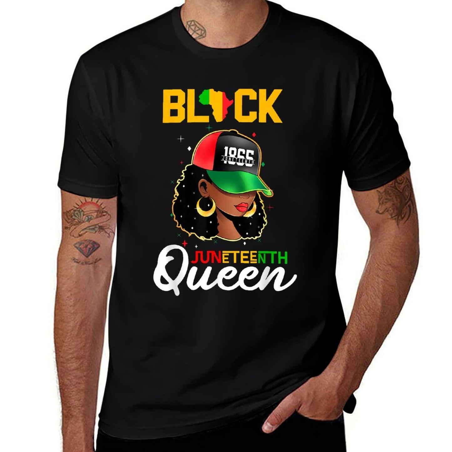 1865 Juneteenth Black Queen Odor-resistant T-Shirt