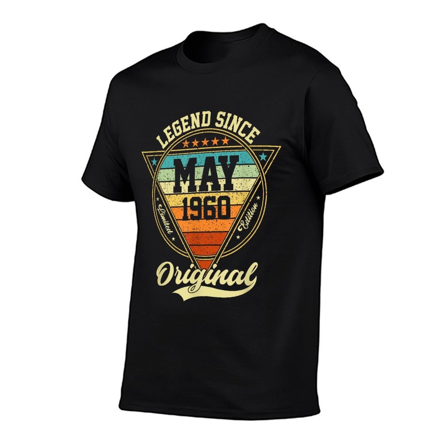 Vintage 65th Birthday Legend Since May 1960 Trendy Pattern T-Shirt