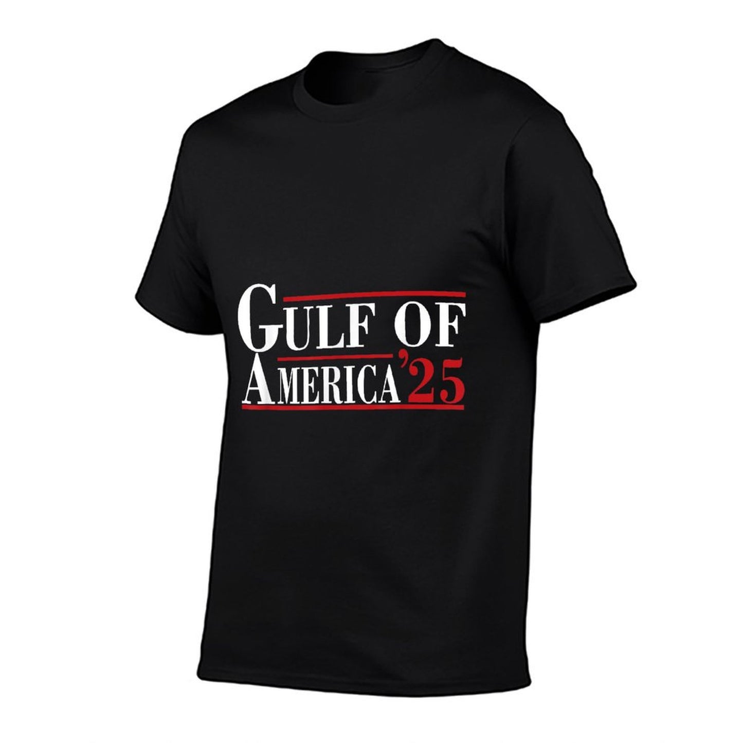 Gulf of USA America Funny USA Flag Cotton T-Shirt