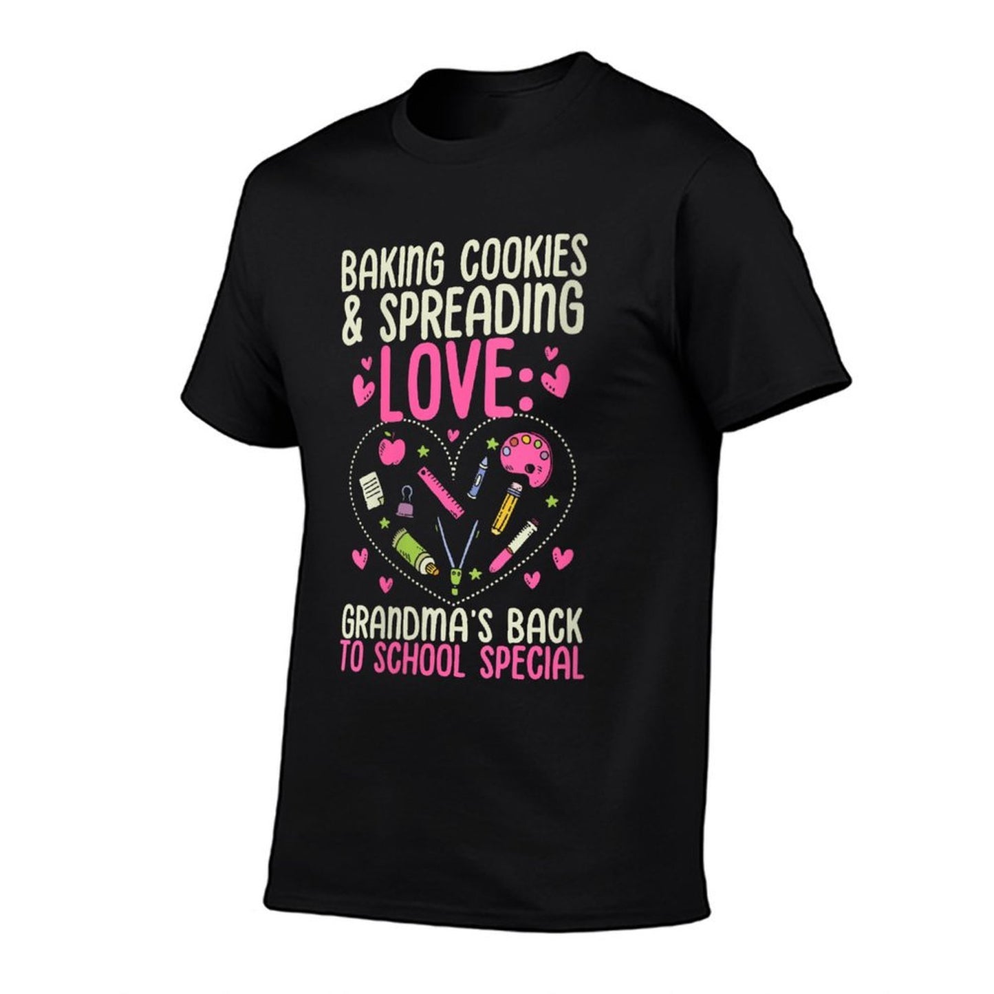 Womens BAKING COOKIES & SPREADING LOVE GRANDMA'S BTS SPECIAL Trendy Pattern T-Shirt