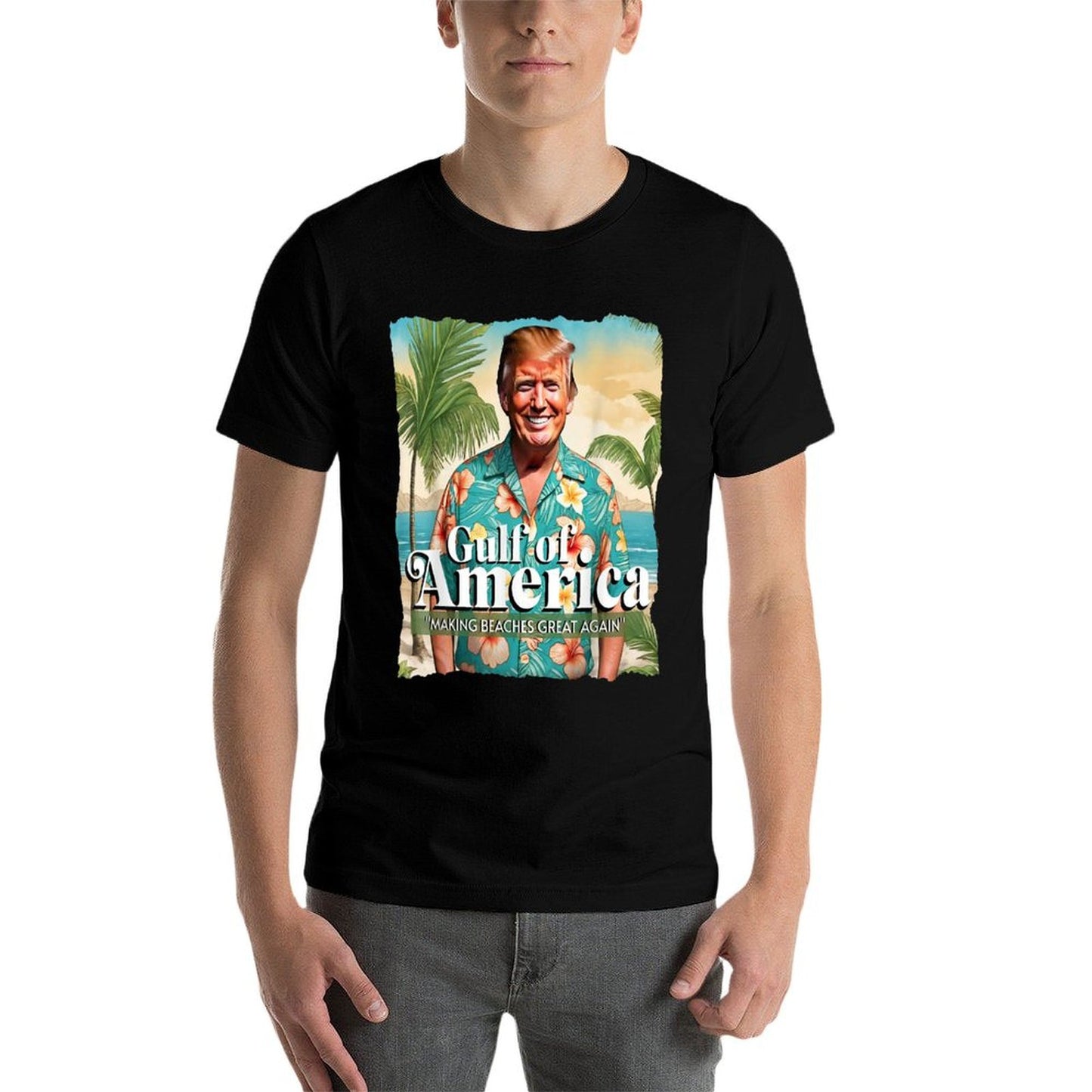 Funny Trump Gulf Of Us America 2025 Trump Merchandise Durable T-Shirt