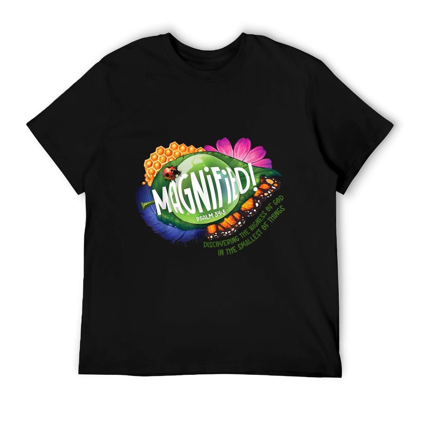 VBS 2025 Magnified Smallest Insects Adventure VBS High-quality Stitching T-Shirt