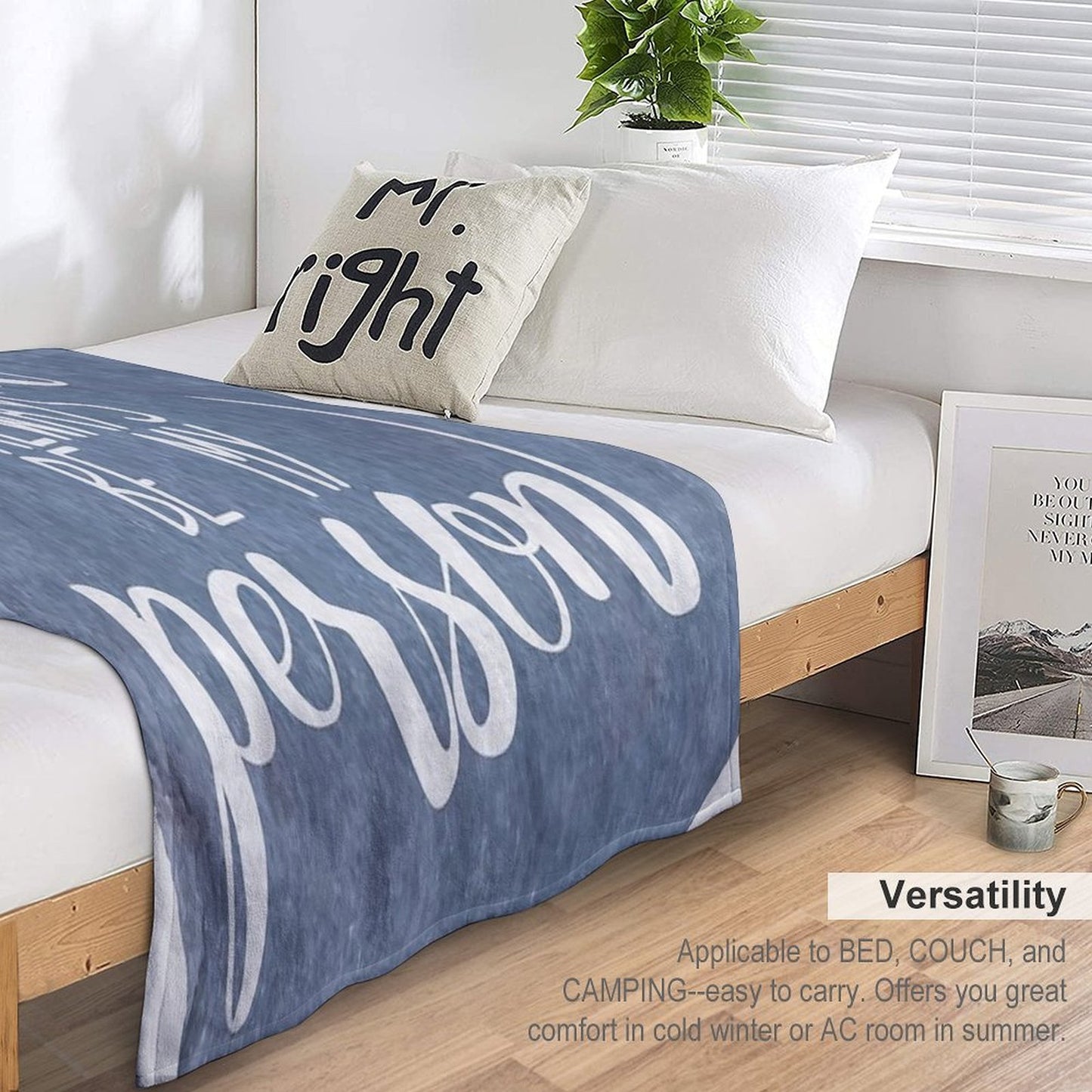 You'll Always Be My Person Velvety-soft Throw Blanket