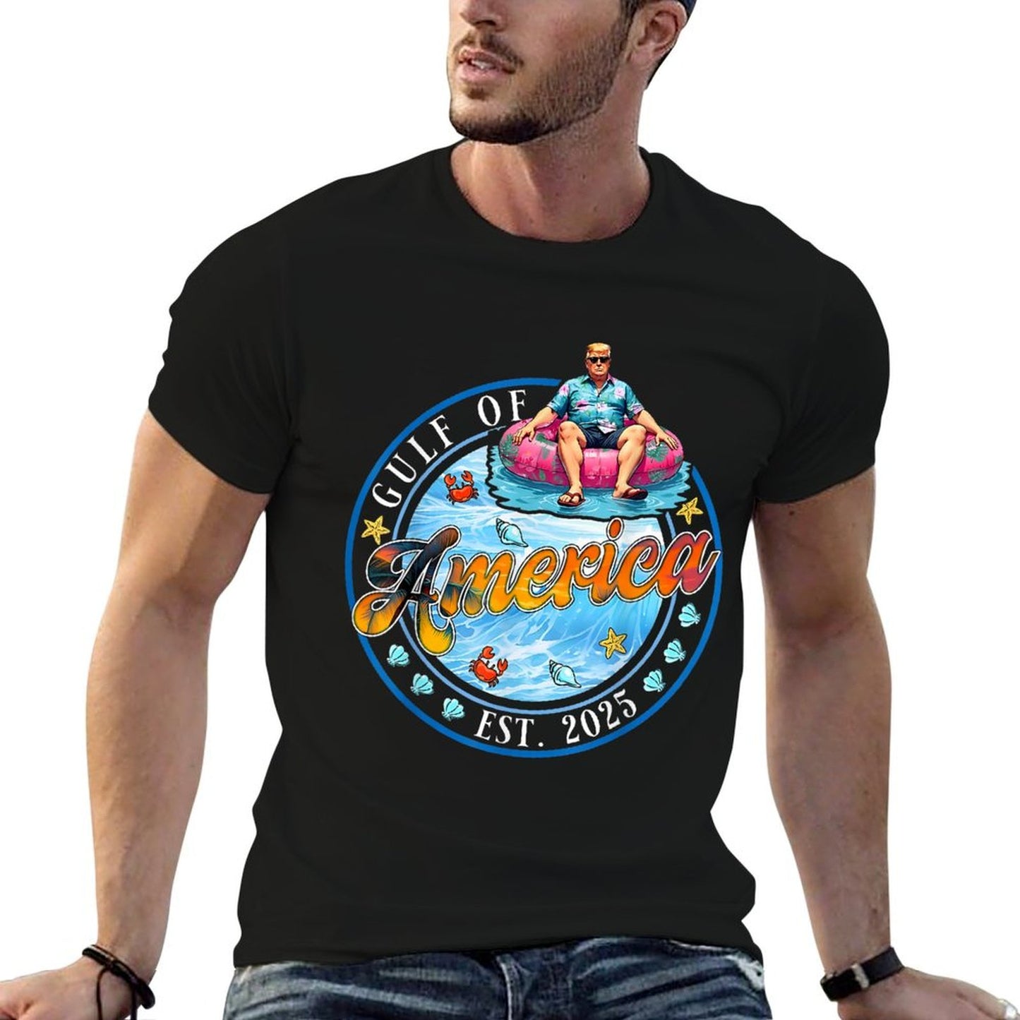 Funny US Shirt, Gulf of Us America Est. 2025 Classic T-Shirt