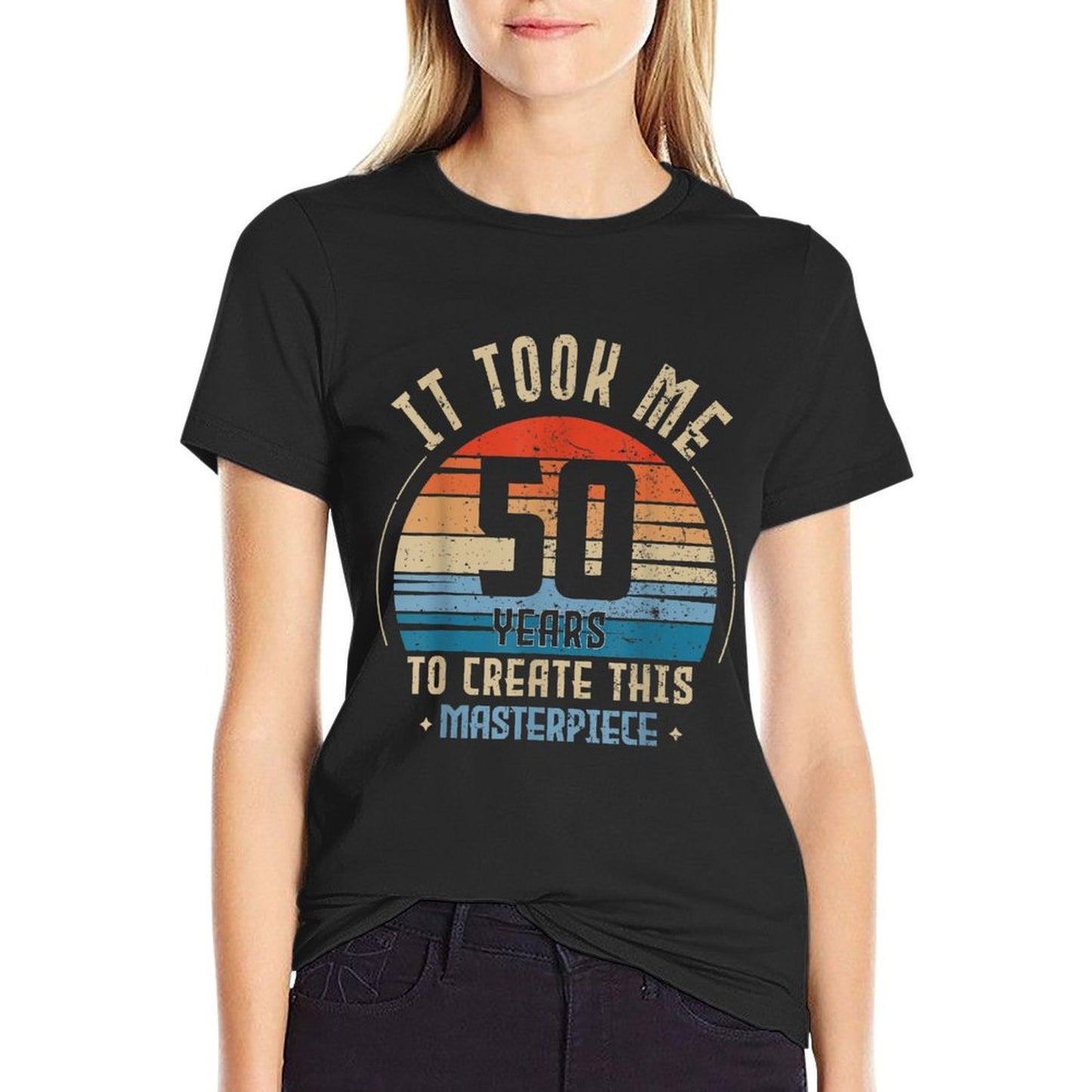 Mens Funny 50 Years Old Joke Gag Gifts for 50th Birthday For Men Quick-drying T-Shirt